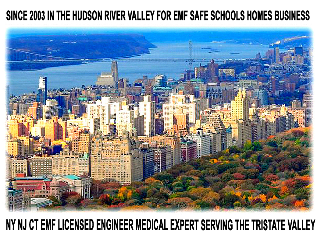 Tarrytown, Yonkers, Westchester NY County EMF Testing  New York EMF  testing EXPERT  jim finn elexa EMF fraud
